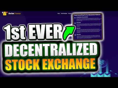 Swiss Cheese - The Worlds First Ever Decentralized Stock Exchange Market!