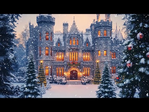 Snowy Christmas Castle | Relaxing Celtic Music to Restore Energy to Body and Mind