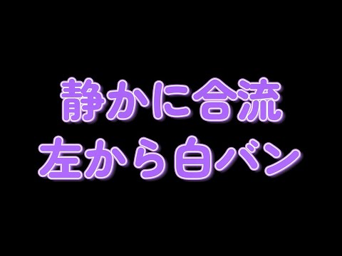 スムーズな合流だけど・・・