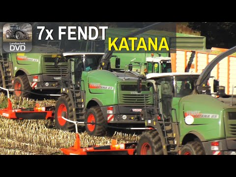 7x Fendt Katana   Mega Maisernte   Where the big boys play