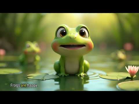 Frogs Leap: Fun Counting Song for Kids! 🐸🎶 #video