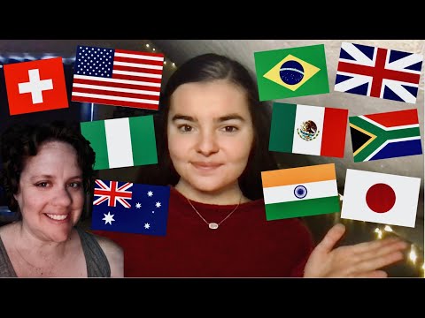 ASMR 10 Trivia Questions About 10 Different Countries | Collab with @ASMRGeographica!