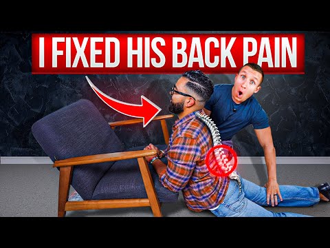 Fix Low Back Pain with 1 Chair and 2 Simple Exercises