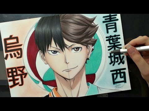 Speed Drawing - Kageyama | Oikawa (Haikyuu!! | ハイキュー!!)