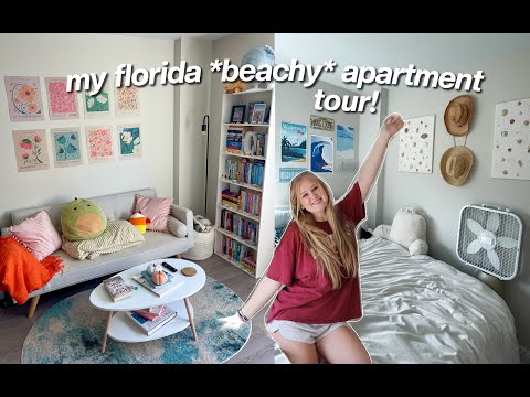 my FLORIDA APARTMENT tour  *living alone at 20*