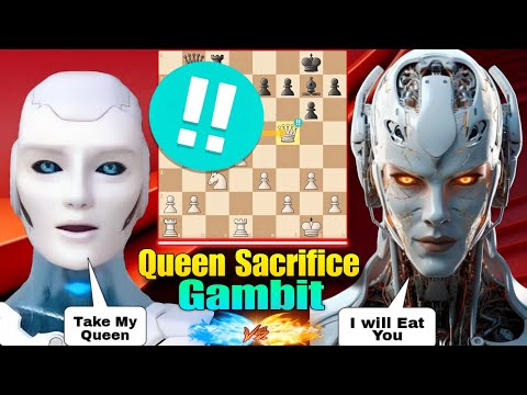 Stockfish 17 PLAYED THE BRILLIANT QUEEN Sacrificing Gambit Against The Top Chess Engine | Chess | AI