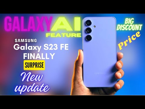 Samsung galaxy S23 EF AI best update 🔥 surprise OMG🔥 #smasungs23ef #galaxyAI  #Logicmobile