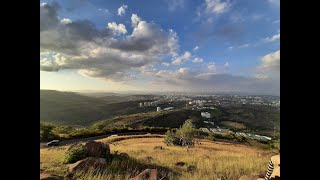 Nature Love Sunset View from Hill Top #shortvideo #shorts #sunsetview #sun #sunset