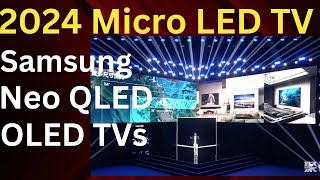 Samsung  2024 Micro LED TV  #samsung #samsungtv #samsungledtv