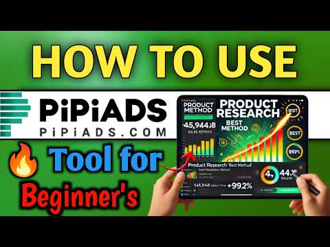 YouTube Shopping Tab se kamane ke liye pipiads ka Use kare | how to use pipiads  | best ads spy tool