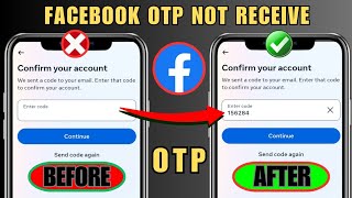 Facebook code not received | facebook password reset code problem| facebook me otp nahi aa raha hai