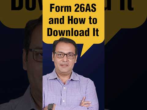 Form 26AS and How to Download It #taxreturn #tax #taxfiling #taxation #form26as