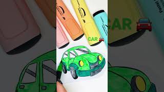 Coloring car @lupakids. #colorsfortoddlers #coloringforkid #coloring #cars #carsforkids #happycars