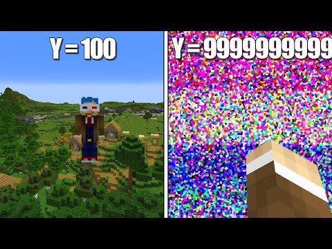 Minecraft's Height Limit DOES NOT EXIST!?!