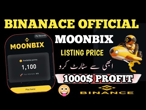 MoonBix Telegram Airdrop Bot Full Details || Binance Telegram Mini Bot 2024 🔥 | Free crypto Airdrop