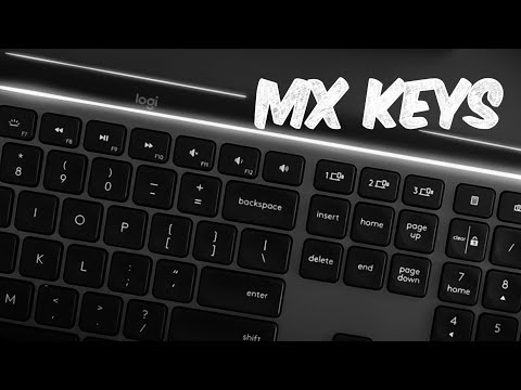 Best Productivity Keyboard Logitech MX Keys for Mac | Working from Home