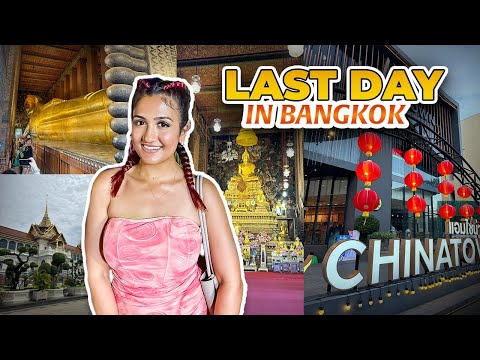 Exploring Bangkok's Highlights on My Last Day Before Flying to India! @madhushreee