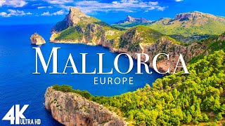 FLYING OVER MALLORCA 4K UHD - Relaxing Music Along With Beautiful Nature Videos - 4K UHD TV