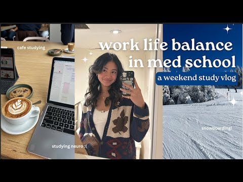 A productive weekend in my life | Finding work-life balance in med school