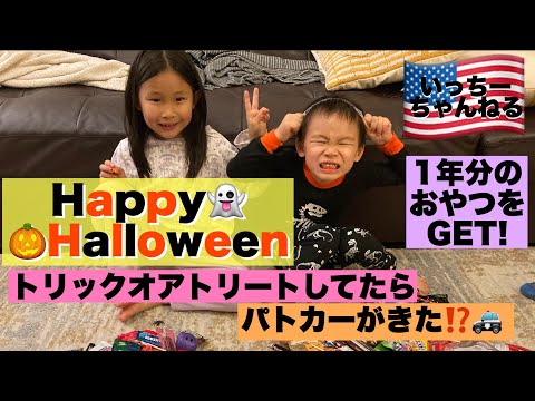 【ハロウィン当日】子どもたちのためのイベント‼︎trick or treat やtrunk or treat はじめてのイベントにもノリノリで参加してみた！