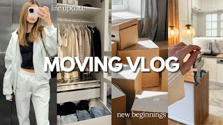 MOVING VLOG ♡ new apartment, packing & unpacking, life update