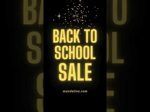 The Mandaline Back to School Sale