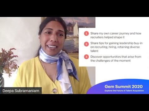 A Token of Inspiration with Deepa Subramaniam, Gem Summit 2020