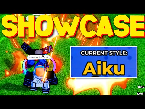 AIKU STYLE & FLOW SHOWCASE in BLUE LOCK RIVALS! ROBLOX