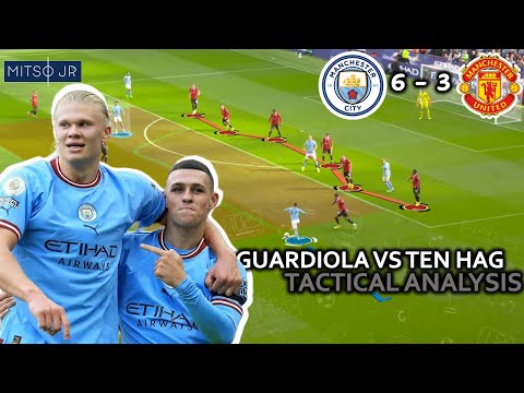 Was It Too Easy For Pep? Man City 6-3 Man UTD | Tactical Analysis | How Guardiola dominated United!