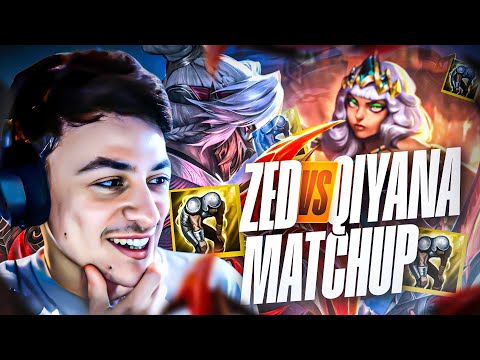 LL STYLISH | ZED VS QIYANNA MATCHUP! TAKE THESES RUNES