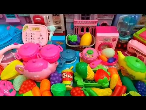 Satisfying Unboxing | Hello kitty cutee tiny mini kitchen set | #asmr 💚