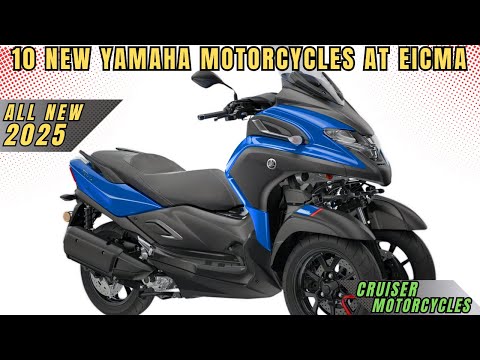 Top 10 Best New 2025 Yamaha Motorcycles At Eicma 2024!