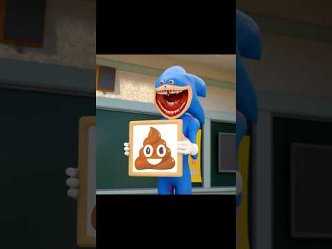 Is Shin Sonic Tapes the teacher of Sprunki? #sonic #sprunki #incredibox #pou #yarnaby