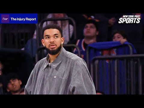 Knicks star afflicted with "jumper's knee" injury | The Injury Report