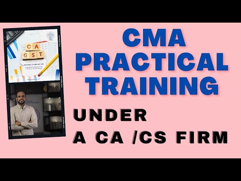 Practical training in a CA / CS firm part 2