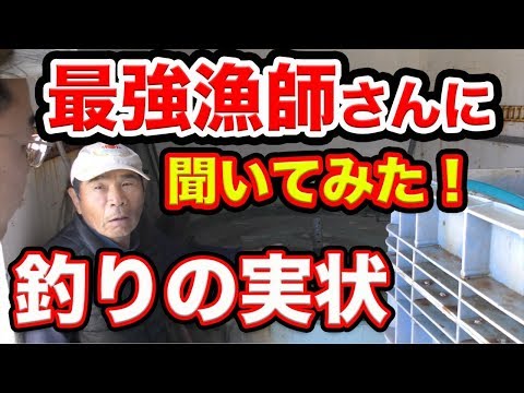 【最強漁師現る】生簀見学! 釣果100本超!爆釣!自作生け簀 マグロ ブリ ヒラス ヤリイカもはや水族館!魚の値段 市場 直売所で卸値が変わる!?初心者 船 知識大公開! フロロ 150号 30号