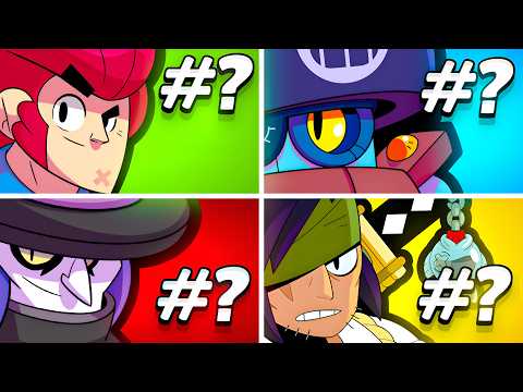 Ranking EVERY Brawler From Worst To Best!