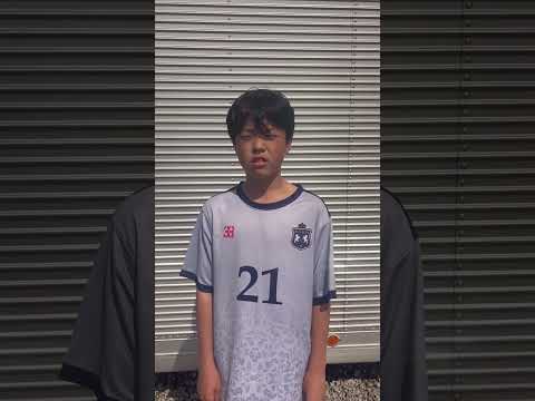 インタビュー: 関秋成 #21 （F.C.REGALIA）#中学サッカー #ジュニアユース  #ジュニアサッカーWeekly