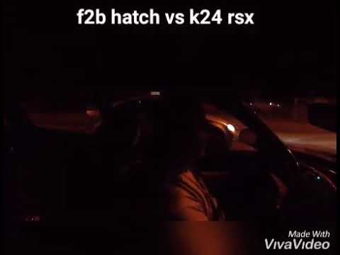 f2b hatch vs k24 rsx vs ford taurus