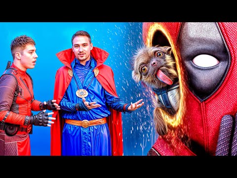 Superheroes from Birth to Death! Deadpool vs Doctor Strange