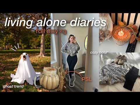 a *solo* fall day in my life 🍂 | drive w/ me, PSL, hobby lobby, 6:00am routine