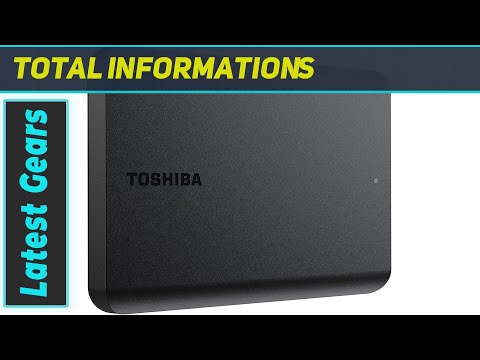 Unboxing and Testing: Toshiba Canvio Basics 2TB