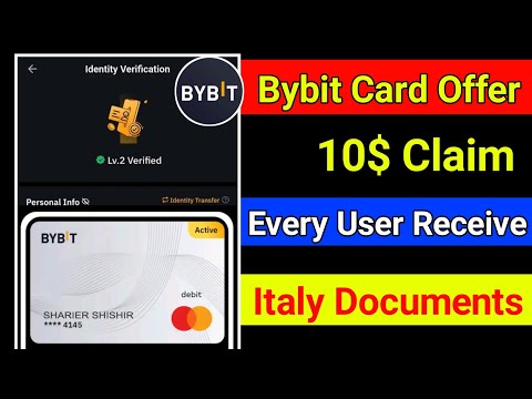 Bybit level 2 verification documents | Bybit Card 10$ Claim | Bybit card offer .