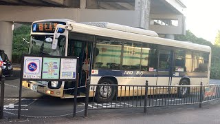 京王バス車窓 永山駅→聖蹟桜ヶ丘駅/ 桜25 永山駅1656発