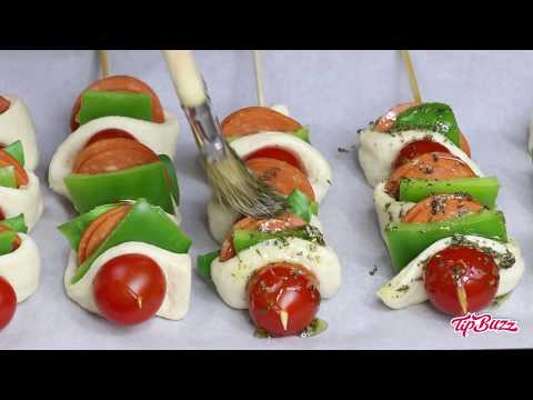 Pizza Kabobs