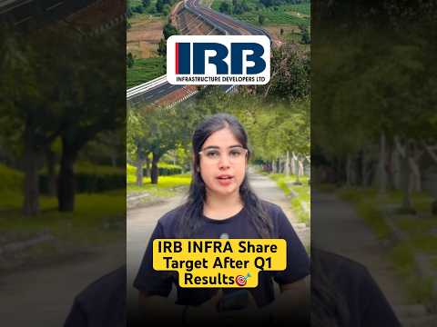 IRB Infra share Latest news | IRB INFRA Share Target #stockmarket #shorts #stocknews #irbinfra