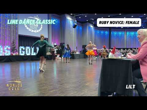 WORLDS GOLD 2024 | Line Dance Classic | Ruby Novice: Female | Lilt #윤정혜 #gold_linedance #김진원 @bergen