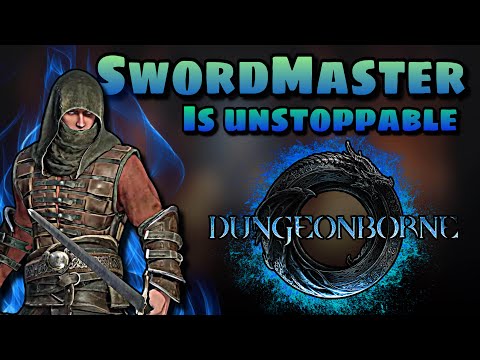 Swordmaster Made Me INVINCIBLE... HR Trios PVP Highlights | Dungeonborne