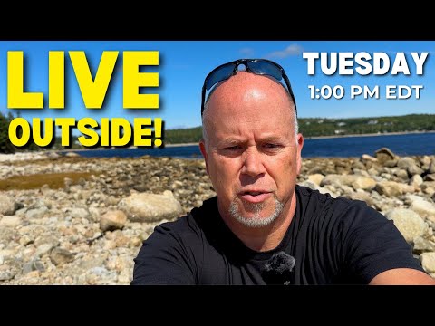 Outdoor Live Stream from a Beach in Nova Scotia, Canada (Live Stream #47)