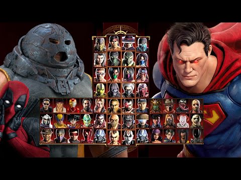 Mortal Kombat 9 - JUGGERNAUT & SUPERMAN MOD - Expert Tag Ladder - Gameplay @(1080p) - 60ᶠᵖˢ ✔